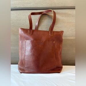 Portland Lather Nutmeg Zip Full Size Crossbody FSCB